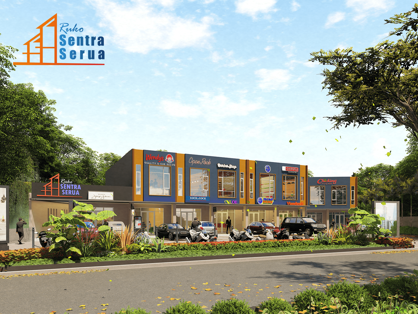 Ruko Sentra Serua